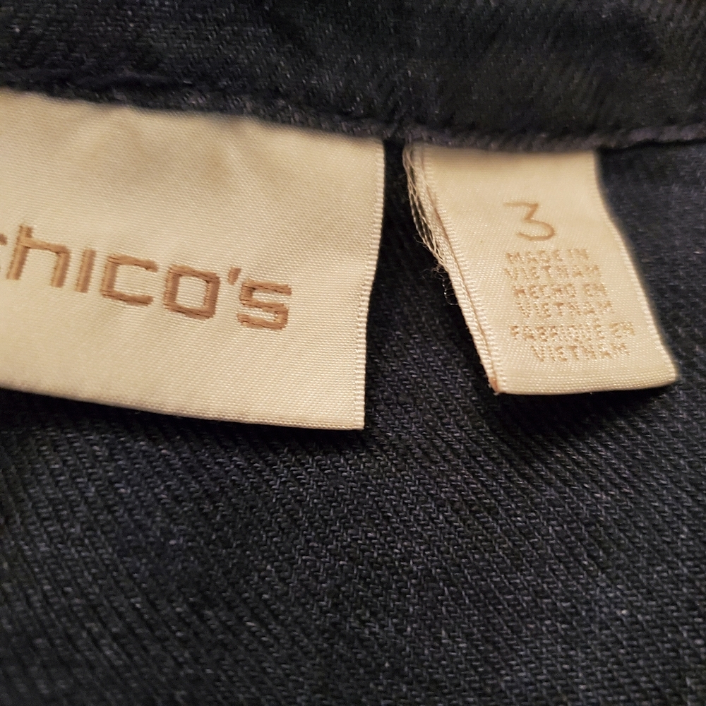 Blue Linen Jacket - Picture 7 of 8